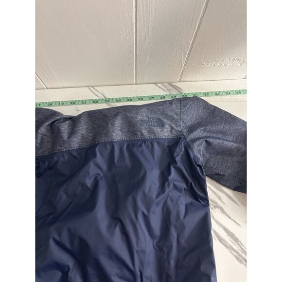 The North Face Boy’s Quinn Rain Jacket Blue Orange Zip Hooded Size XS - Picture 8 of 8
